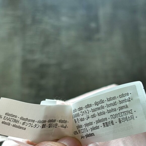 Zara Womens Bloggers Favorite Strapless Satin Effect Jumpsuit Pale Pink Medium - Picture 7 of 13